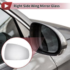 1 Pc Right Side Wing Mirror Glass for Audi A1 (2010–2018)