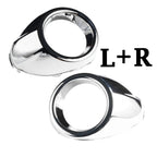 Set of 2 Chrome Fog Lamp Light Covers for Ford Focus (2012–2014)