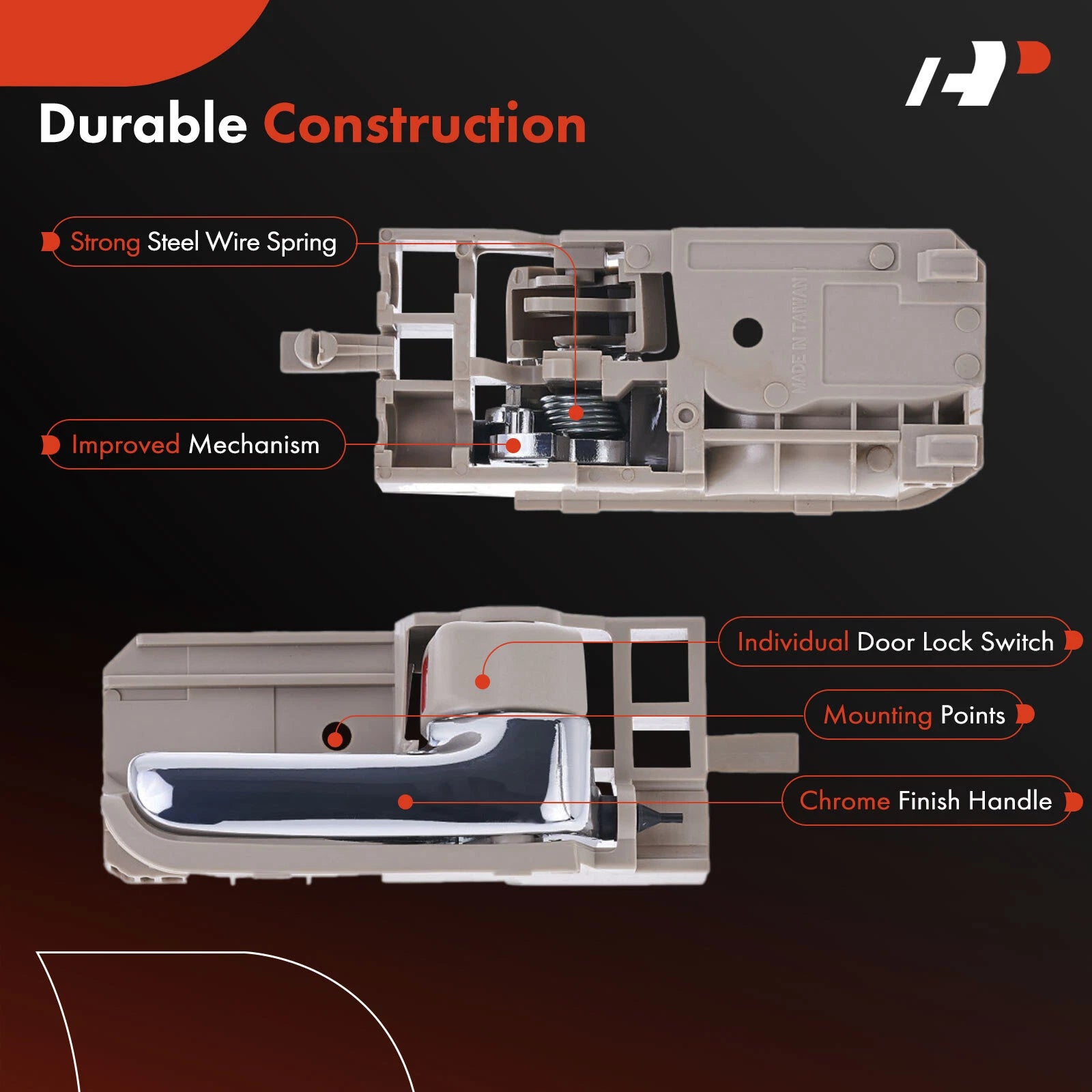 Interior Door Handle for Toyota Corolla 2003-2008 Tacoma Matrix