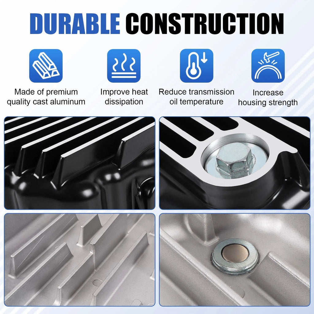 Deep Aluminum Transmission Pan for Ram 6.7 Cummins Diesel (2007-2025)