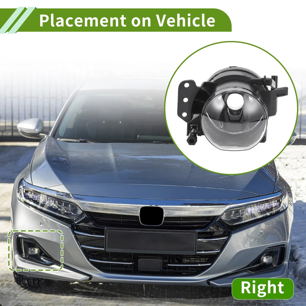 1 Pc Right Fog Light Grill for BMW 5 Series (2004-2008)