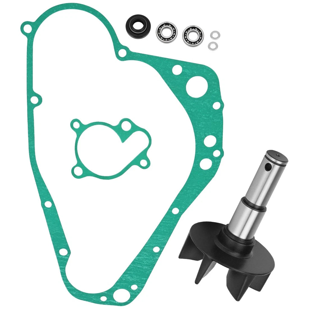 Water Pump Rebuild Kit w/ Impeller Shaft for Suzuki RM250 RMX250 (1989–1998)