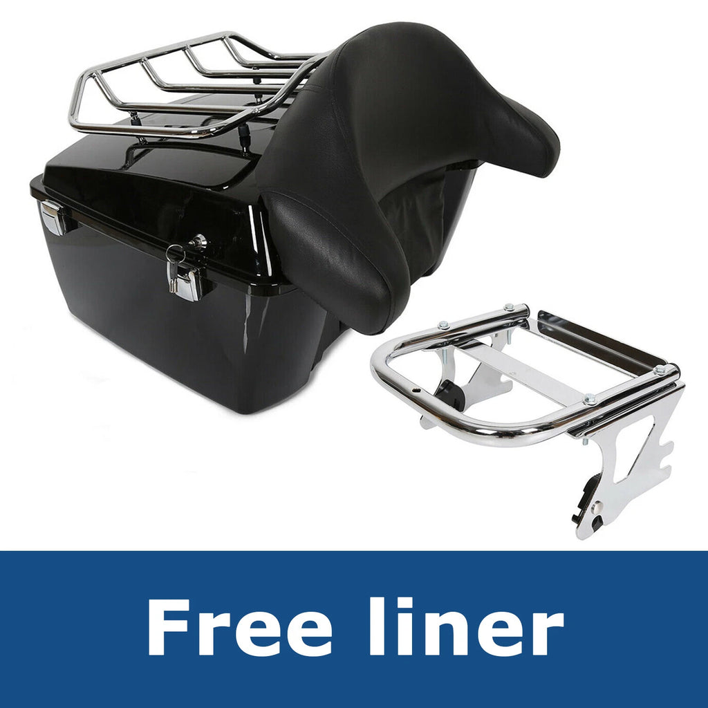 Trunk Mount Rack for Harley Touring Road King Street Glide (1997–2008)
