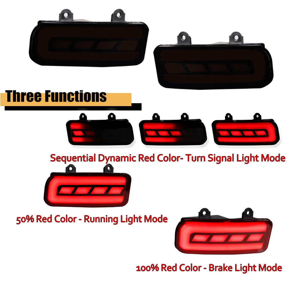 Smoked Rear Fog Lighting Kit for Honda CR-V (2015–2016)