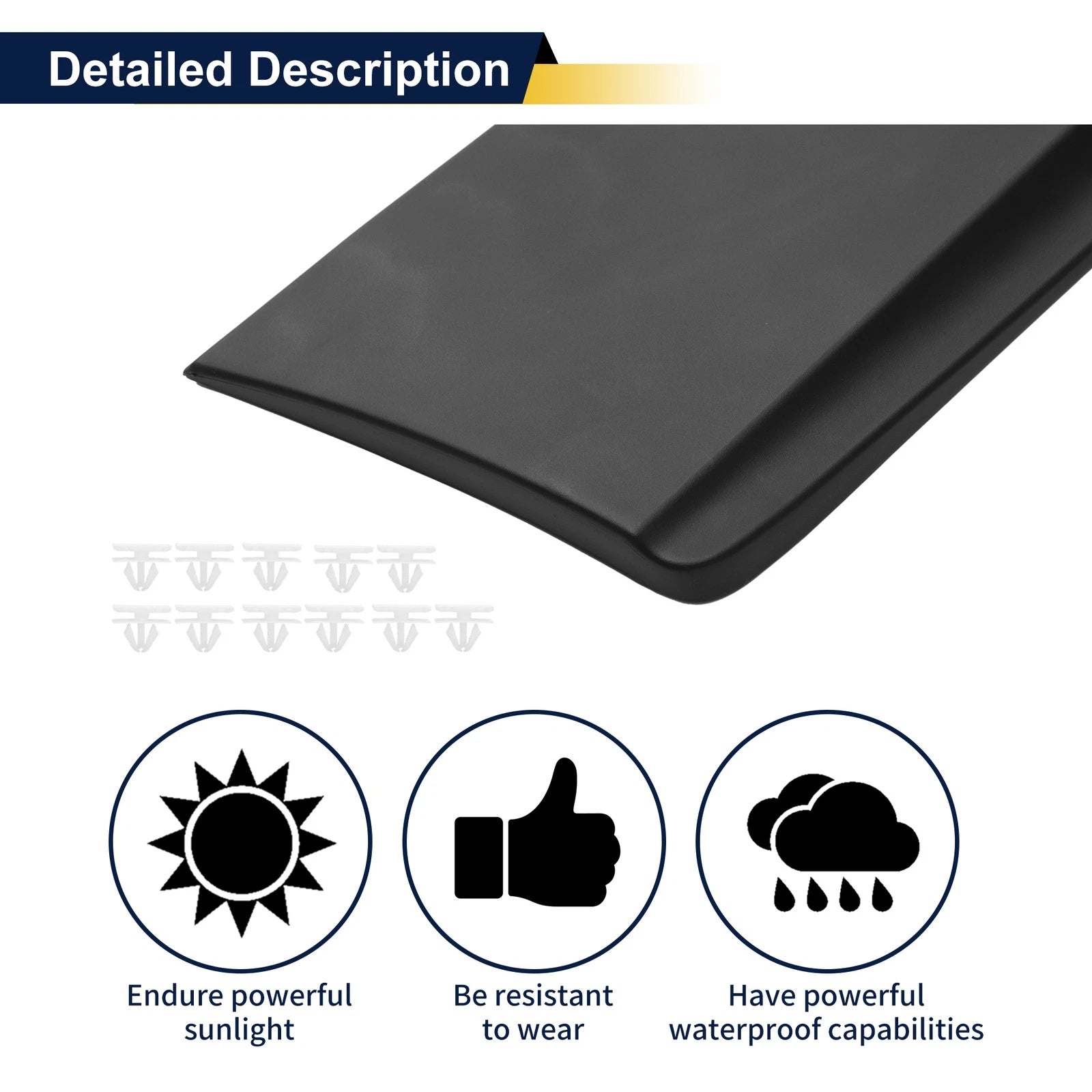 Door Side Lower Trim Garnish No. 95351862 for Chevrolet Trax (2013–2020)