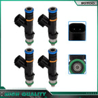 Set of 4 Fuel Injectors for Ford Fusion Focus Transit Connect C-MAX Lincoln MKZ (2.0L)