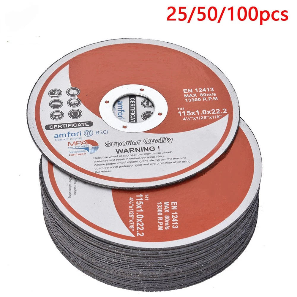 Cut Off Wheel Discs Set of 5 for Metal & Stainless Steel 4"-7"