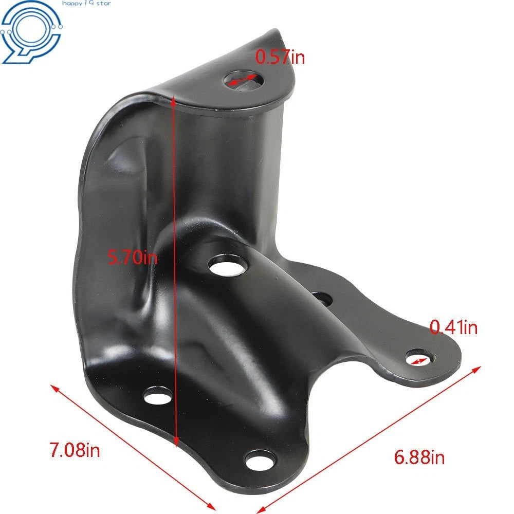 Rear Leaf Spring Shackle Bracket Kit for Ford F150 F250 F350 Bronco (1980–1996)