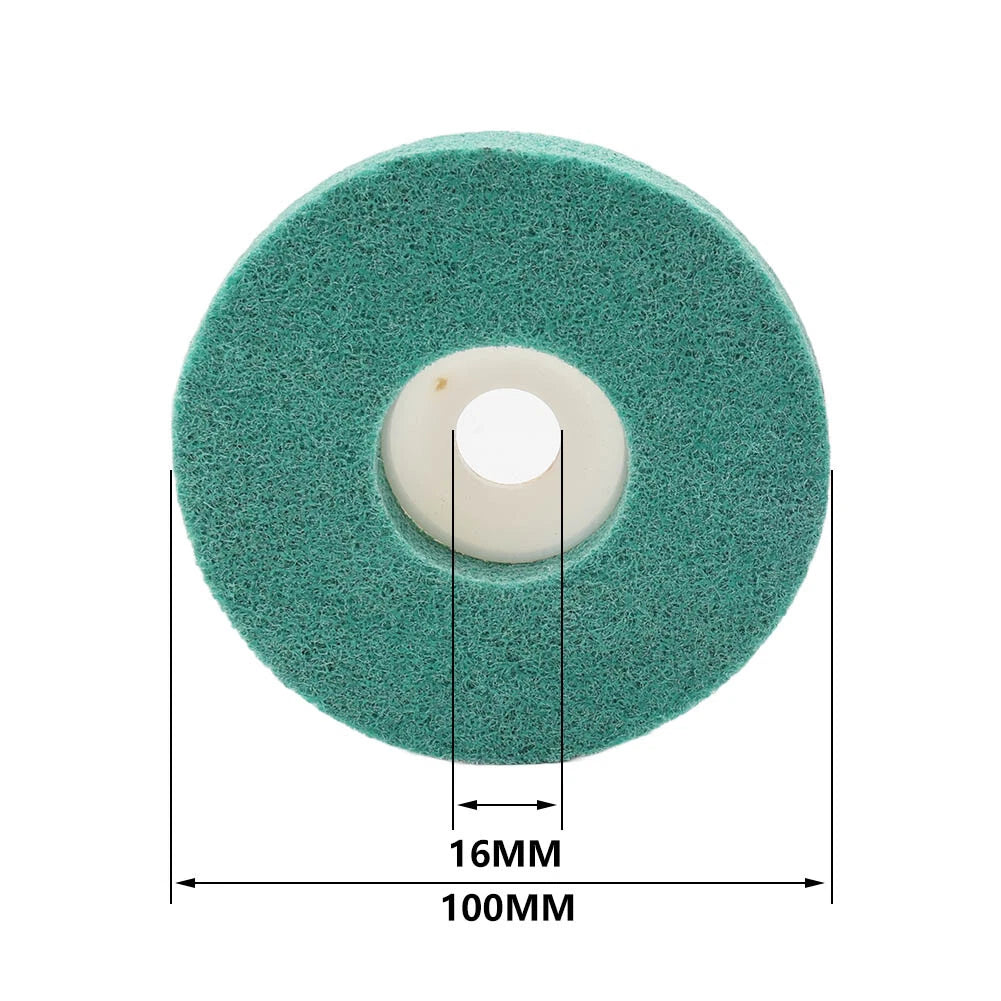 4'' Nylon Fiber Wheel Abrasive Polishing Disc for Angle Grinder (100mm)