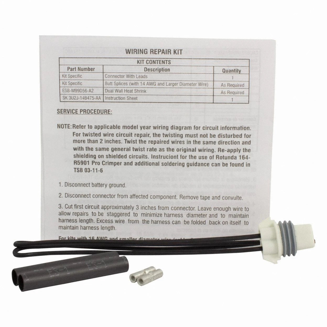 WPT-1377 Manual Transmission Reverse Lockout Solenoid Connector for Ford