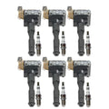 Set of 6 Ignition Coils & 6 Spark Plugs for BMW E34 E36 325i 525i M3