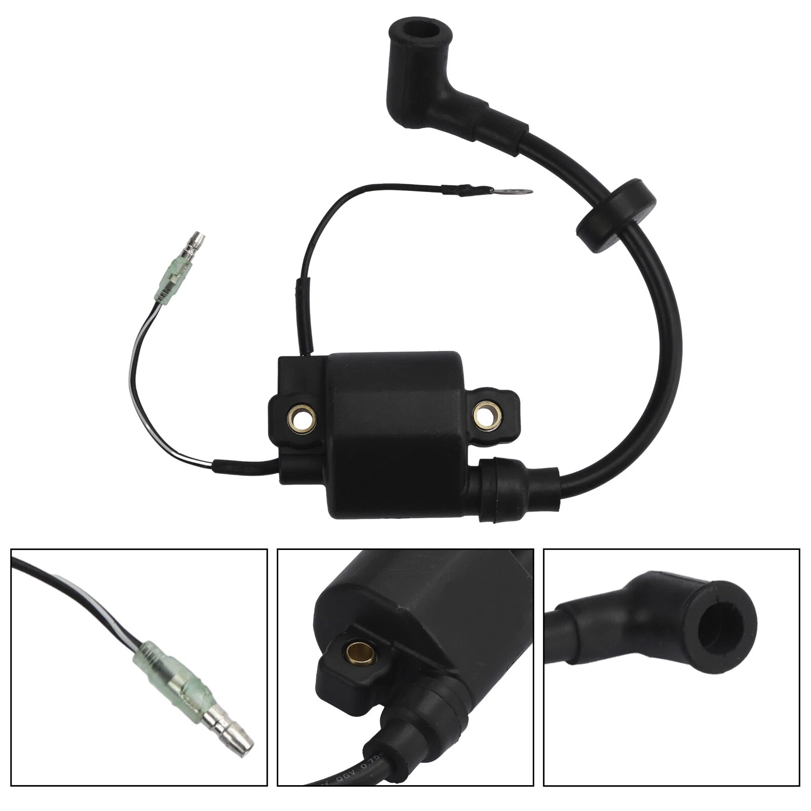 Ignition Coil for Yamaha 50HP K50 60HP P60 60F E60H 70HP 70B (1990–2023) 6H3-85570-10