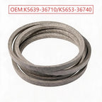 Drive Belt K5653 36710 36740 for Kubota RCK54P ZG127E
