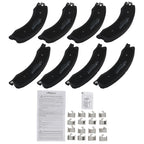 8pcs Brake Pads Kit for Chevrolet Suburban 3500 HD (2016–2019) P1411
