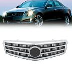 Matte Front Upper Grille with Trim for Cadillac ATS (2013â2014)