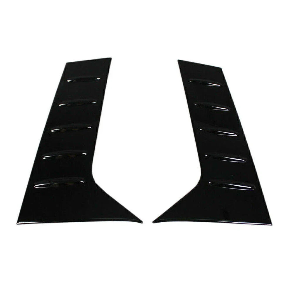 C-Pillar Molding Covers for Toyota Alphard (2016-2019) Grossy Black