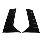 C-Pillar Molding Covers for Toyota Alphard (2016-2019) Grossy Black