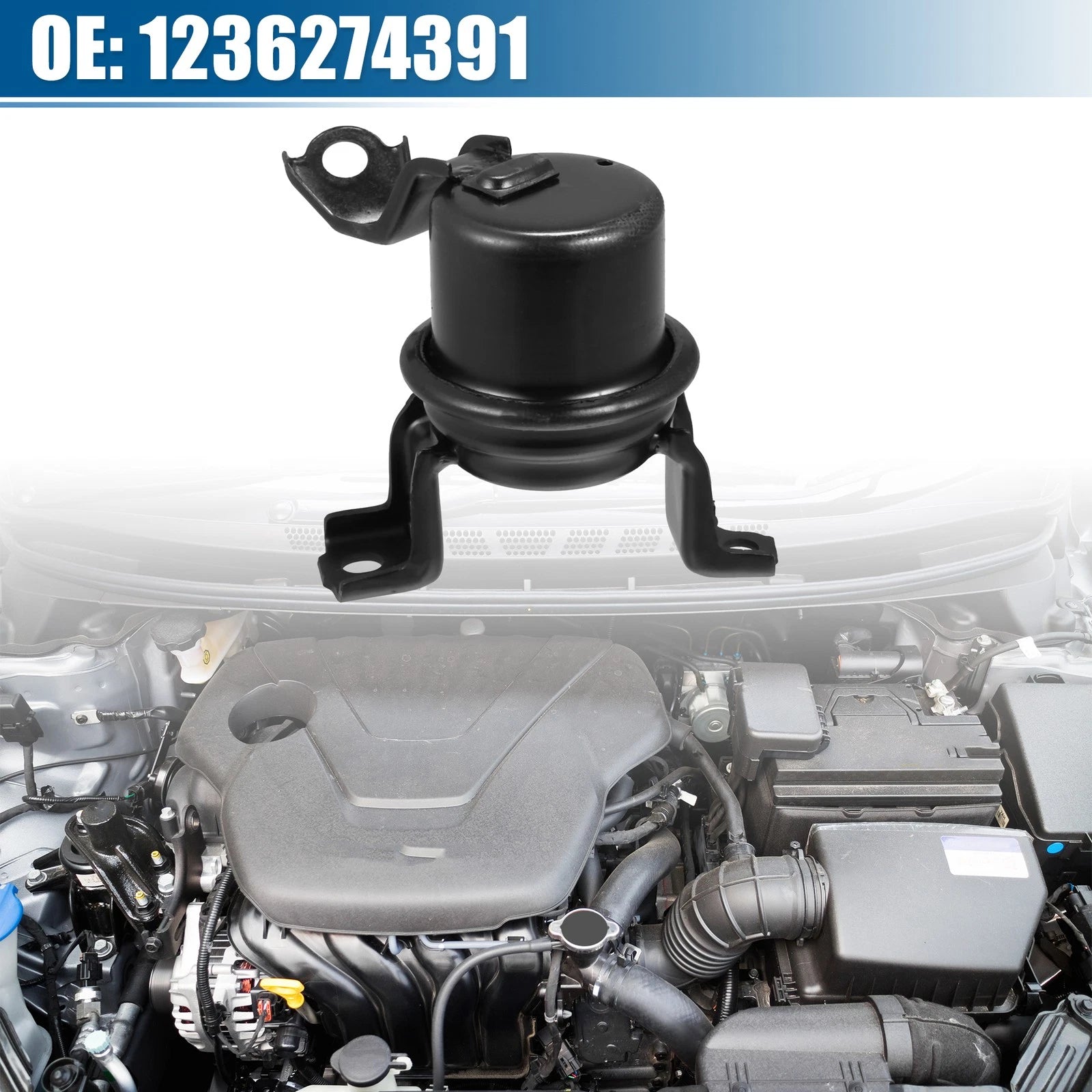 Front Right Engine Motor Mount for Toyota RAV4 4 Cyl 2.0L (1996–2000) No.1236274391