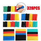 328pcs Heat Shrink Tubing Kit for Automotive Wiring Insulation