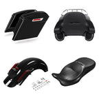 King Trunk Saddlebags Rear Fender System for Harley Touring (2014–2024)