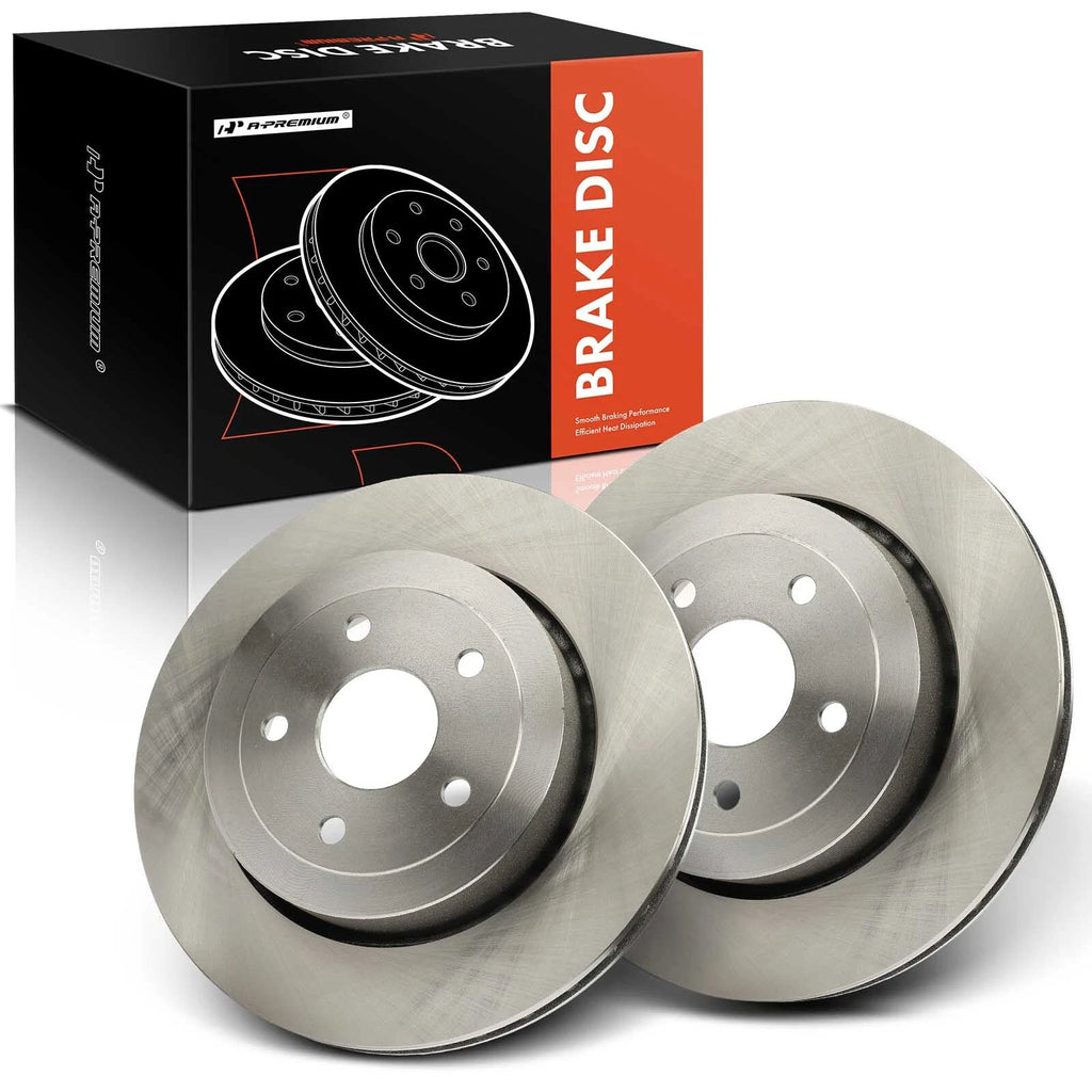 Rear Disc Brake Rotors for Jeep Grand Cherokee SRT8 (2006–2010)