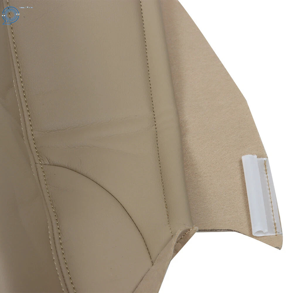 Driver Side Bottom Seat Cover for Honda Accord (2013-2017) Perforated Leather Tan
