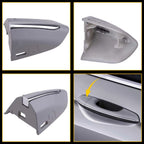 Chrome Front Door Handle Lock Bezel for Ford Fusion (2013–2020)