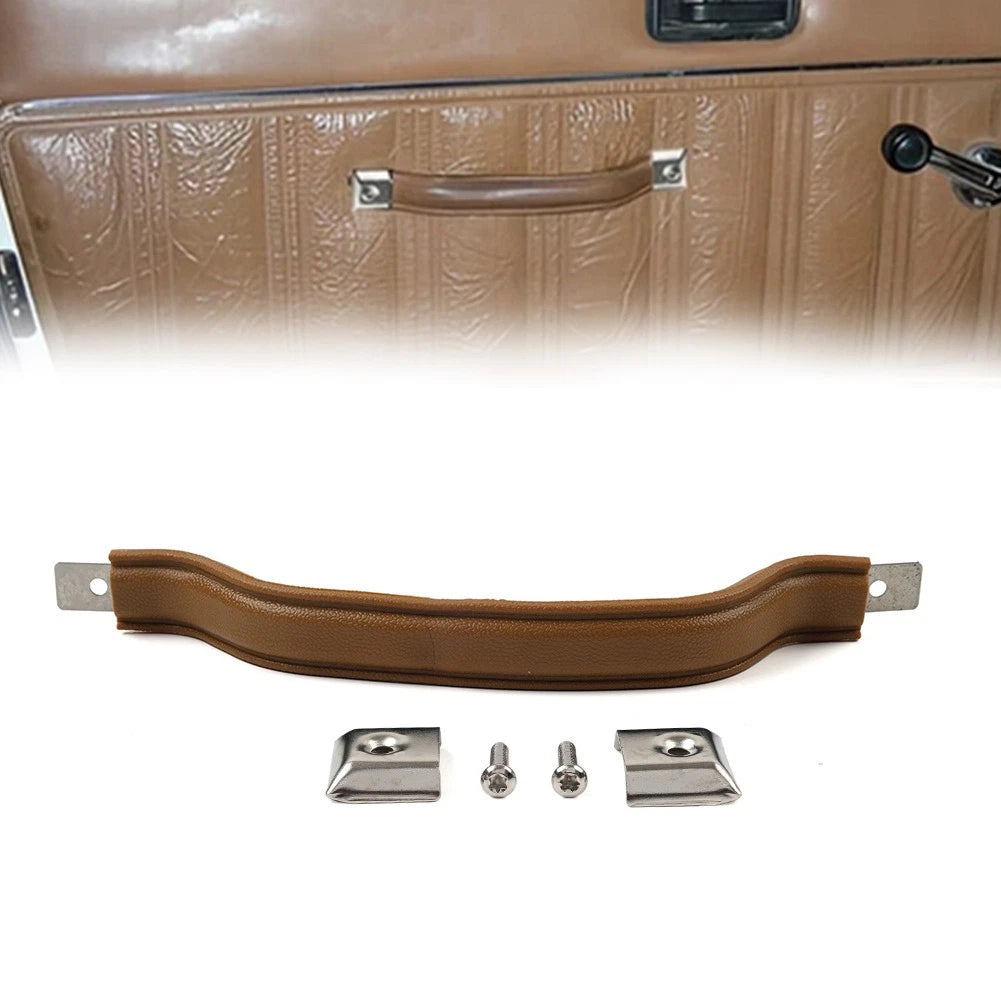 Interior Door Handle Pull Strap for Jeep CJ-5 (1976–1983), CJ-7 (1976–1986) Brown