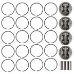 4 Piston & Ring Kit for Hyundai Kia Accent Rio 1.6L (2012–2016)