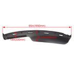 Dash Cover Cap for Dodge Ram 1500 2500 (1994–1997) Black Molded Overlay