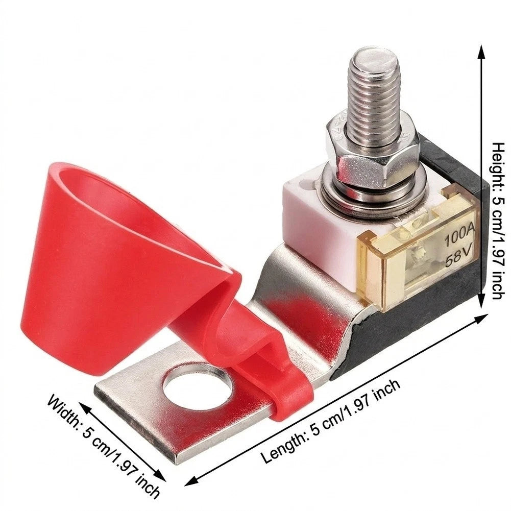 58V Terminal Fuse Holder for Boat RV Car (100A)