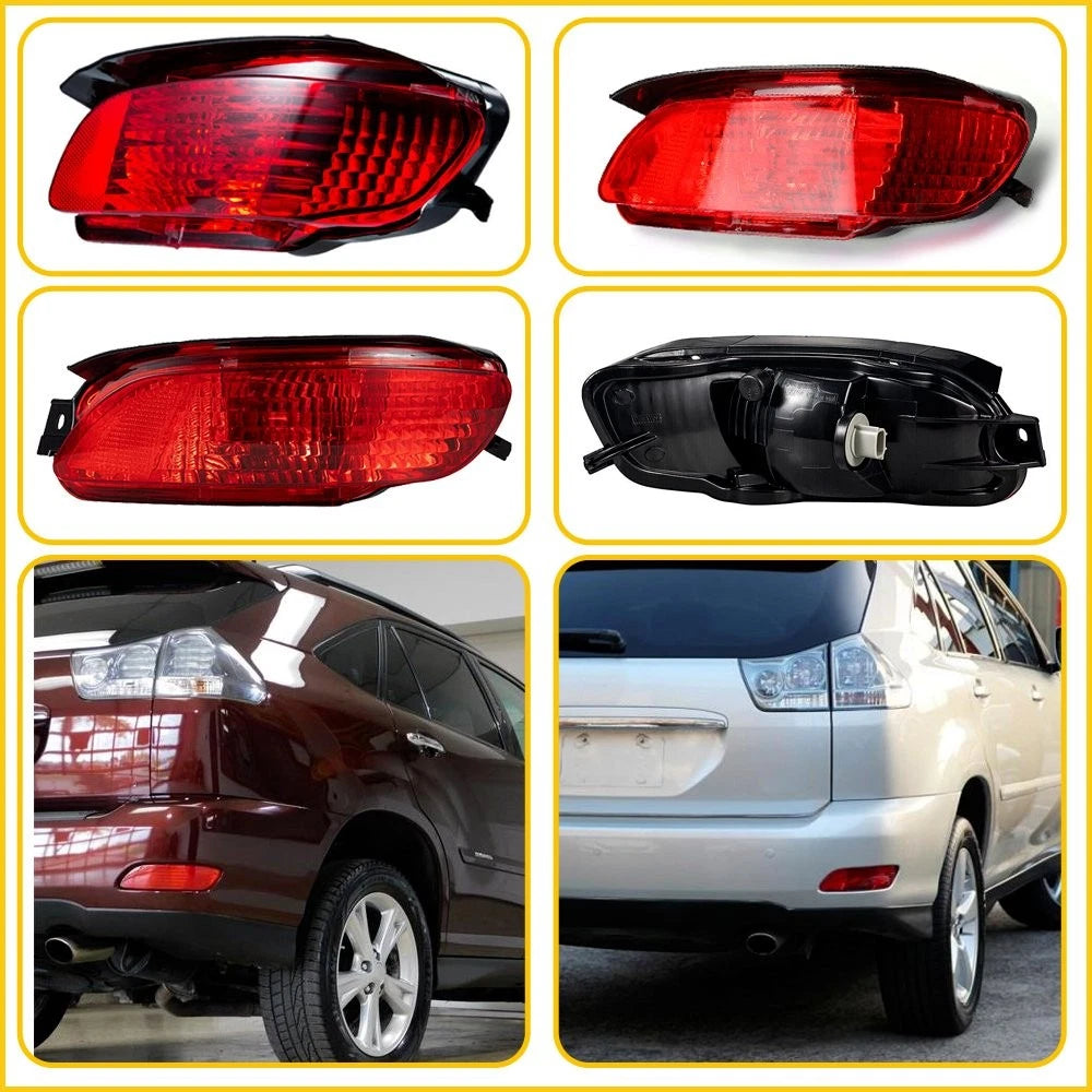 Right Rear Bumper Light Reflector for Lexus RX330 RX350 RX400h (2004–2009)