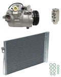 AC Compressor Kit with Condenser for BMW 745i 4.4L V8 (2004–2005)