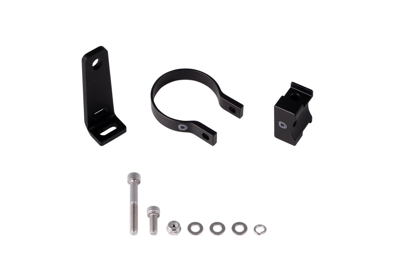 Universal Roll Bar Mount Kit for Diode Dynamics Stage Series (Black) (2 inch)