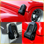 Locking Hood Latch for Jeep Wrangler JL JLU (2018–2023)