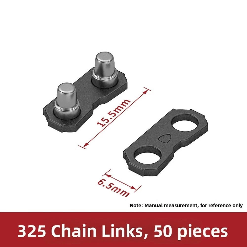 Set of 30 Stainless Steel Chainsaw Chain Joint Repair Kits for 0.058 Chains