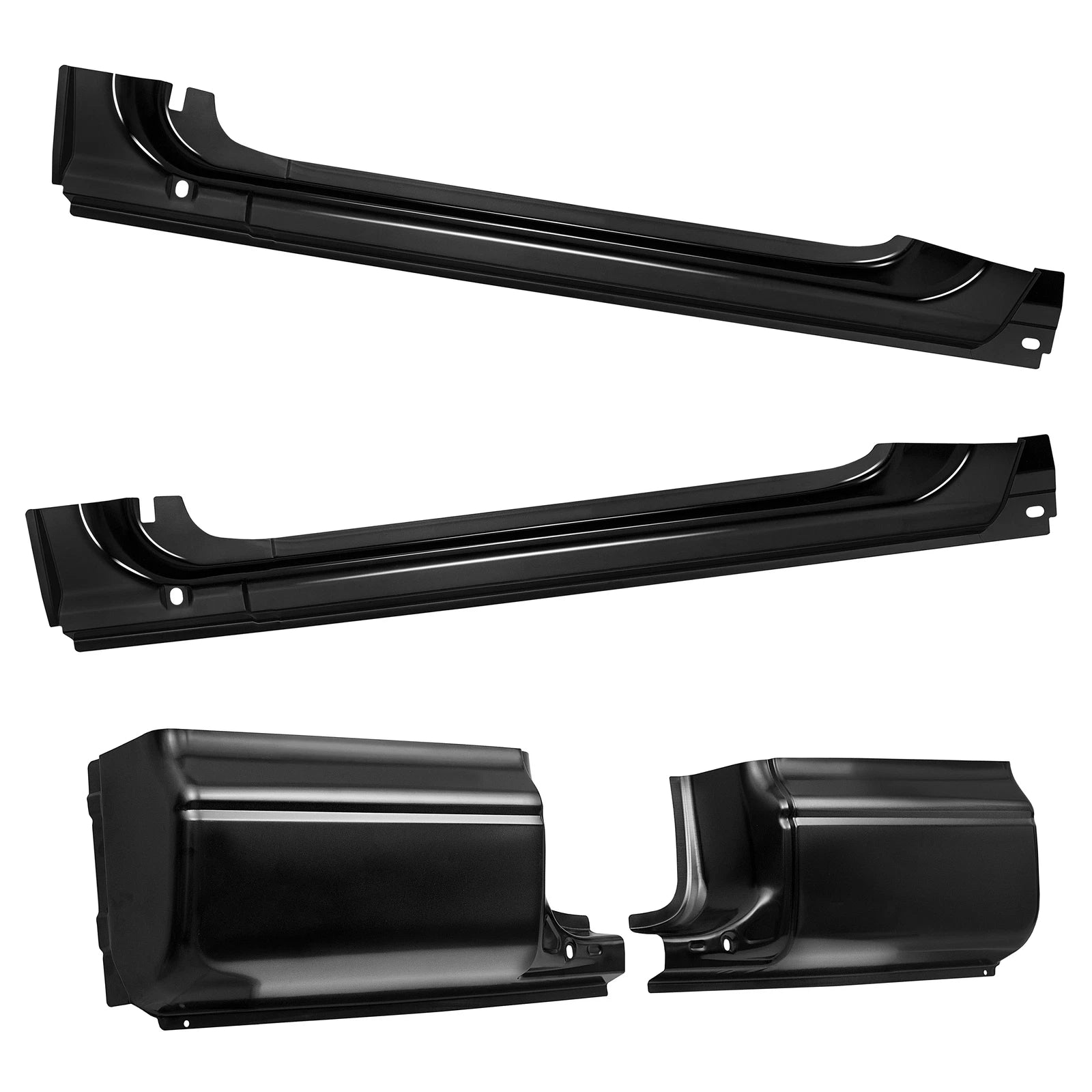 Set of 2 Rocker Panels for Dodge Dakota (1997–2004)