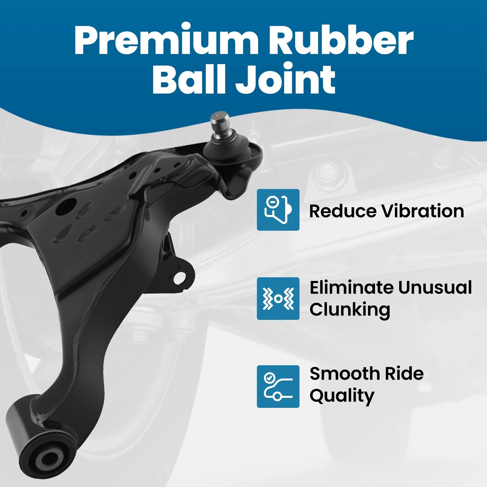 Front Lower Right Control Arm w/ Ball Joint for Suzuki Equator (2009–2012)