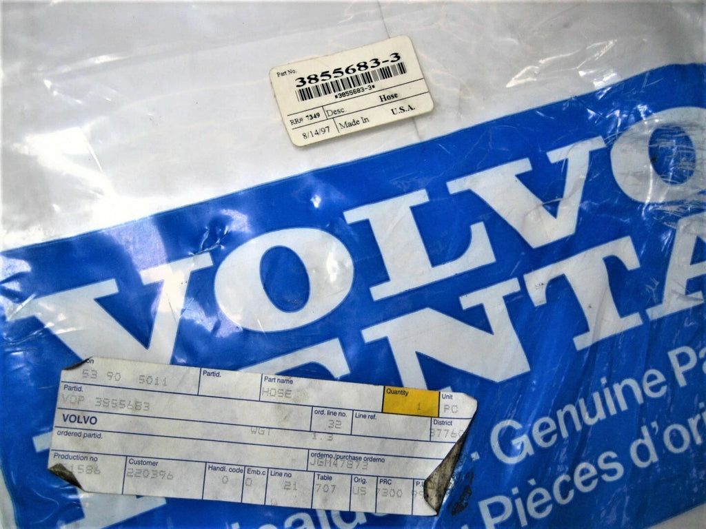 Volvo Penta 3855683 Marine Sterndrive Hose for Volvo Penta (OEM)