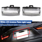 2X LED License Plate Light for Lexus NX200T RX350 (2016–2019)