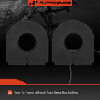 2X Rear Sway Bar Bushings for Honda Civic (2006–2011, 2013–2015)