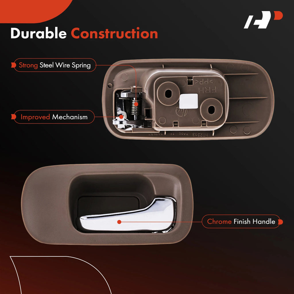 Front Right Chrome Interior Door Handle for Honda CR-V (2002-2006)