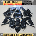 Glossy Black ABS Fairing Kit for Kawasaki Ninja ZX10R (2004–2005)