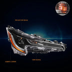 Right Side LED Projector Headlight Lamp for Toyota Corolla Sedan (2020–2024)