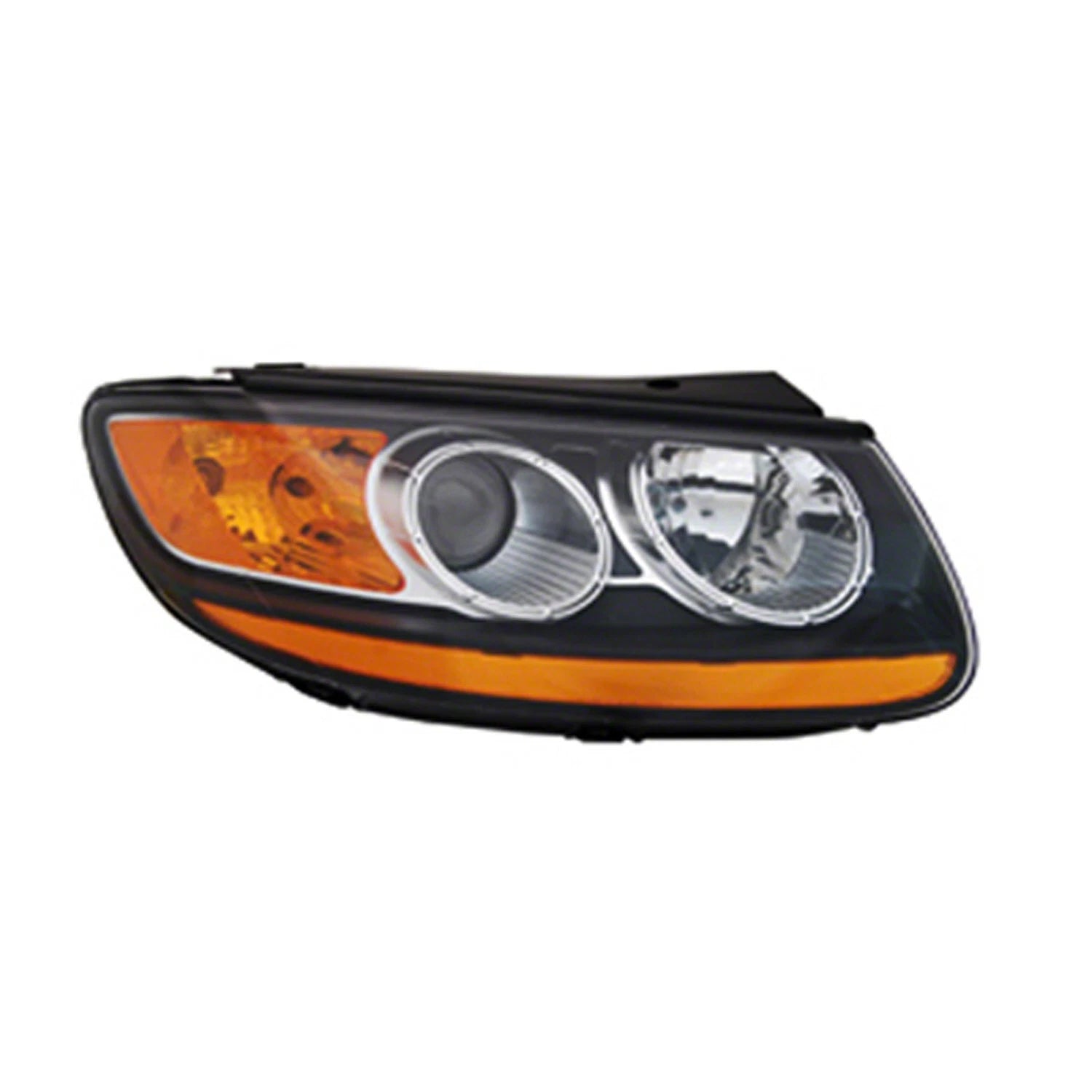Replacement Passenger Side Head Light Assembly w/1 Signal Socket