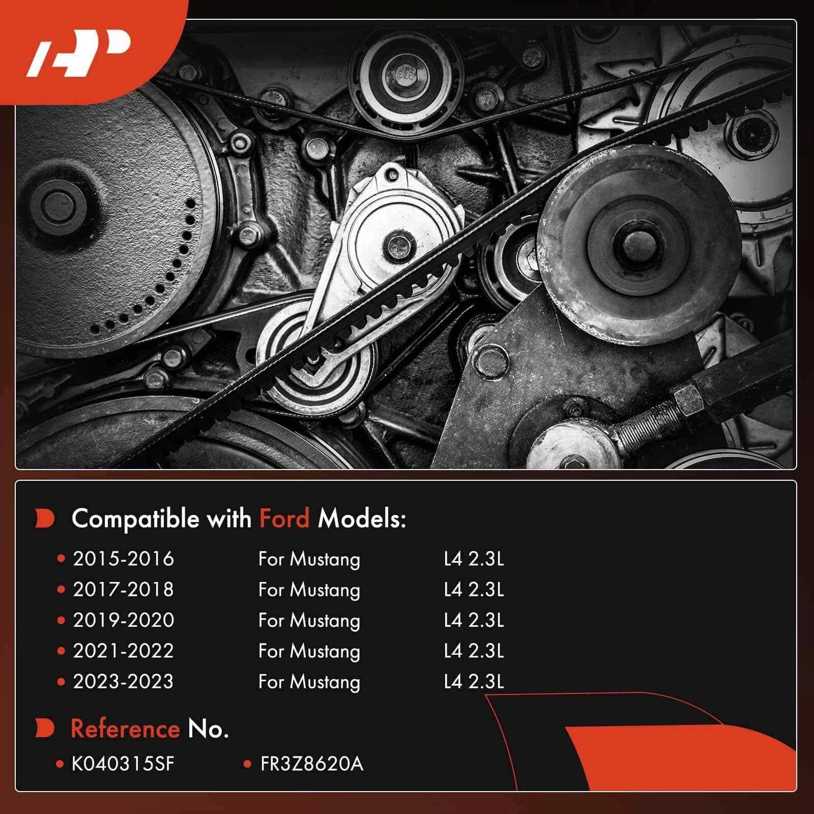 31.52 Inch Serpentine Belt for Ford Mustang (2015–2023)