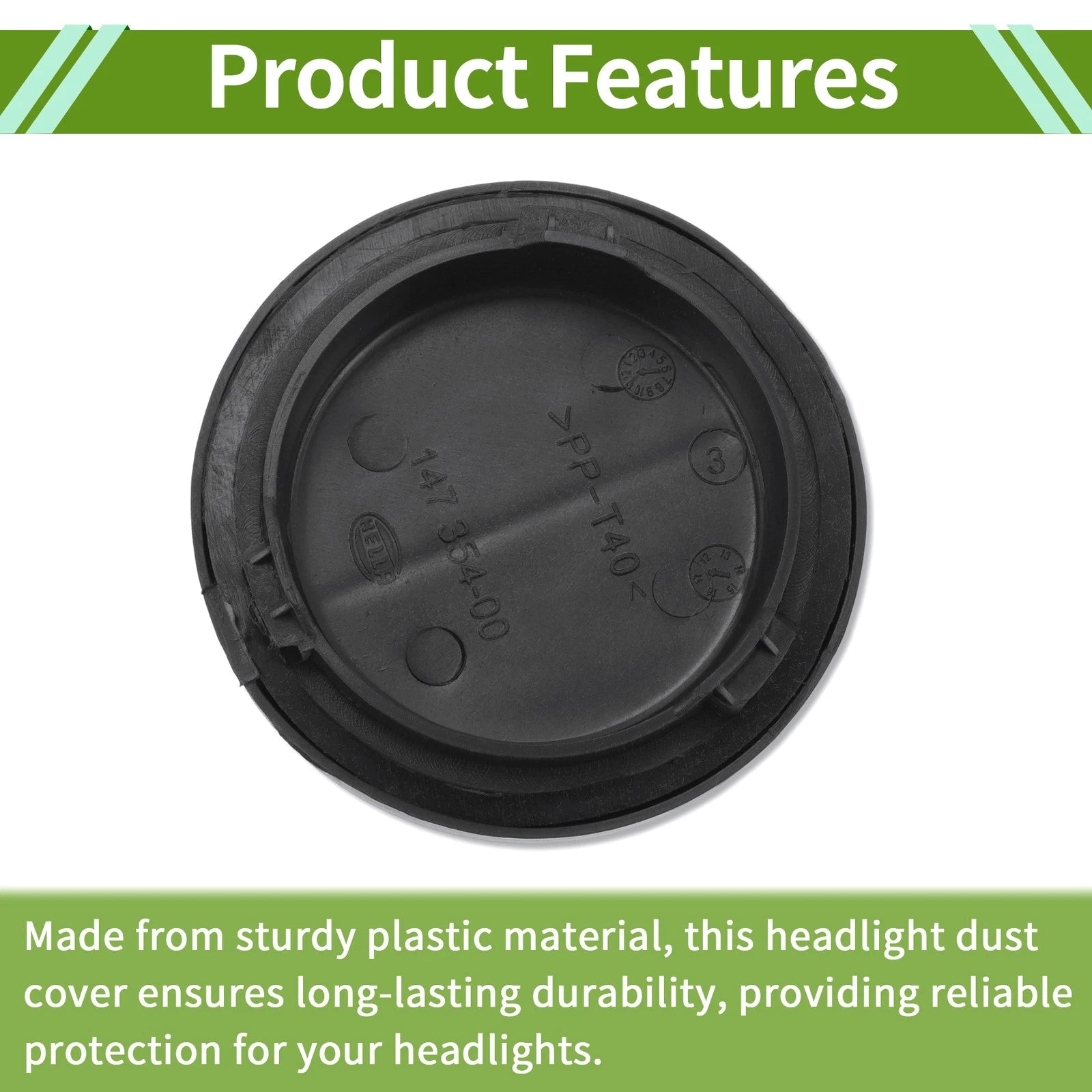 Headlight Dust Cap No.1305219122 for Mercedes-Benz W204 (2007–2014)