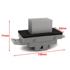 A/C Heater Motor Resistor for Chevy Silverado 1500, Sierra, Avalanche, Suburban (2007–2014)