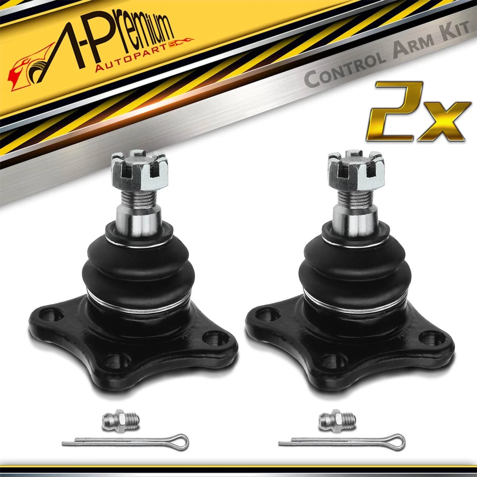 2X Front Lower Side Ball Joint for Dodge Ram 50 (1979–1980)