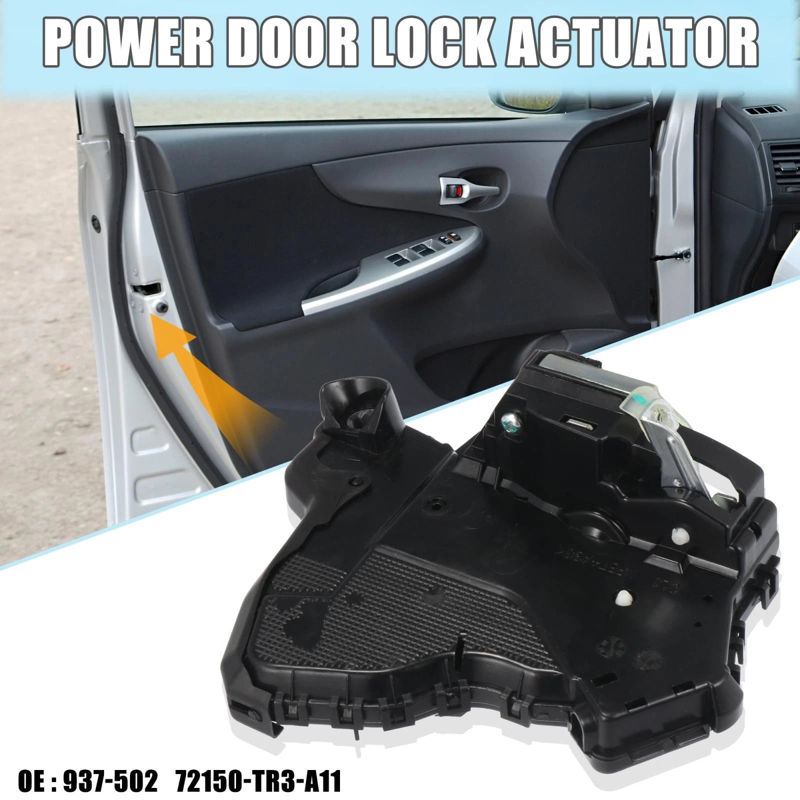 Power Door Lock Actuator Front Left for Honda Civic (2012–2015), MDX, RDX (2013–2019) 782685801164